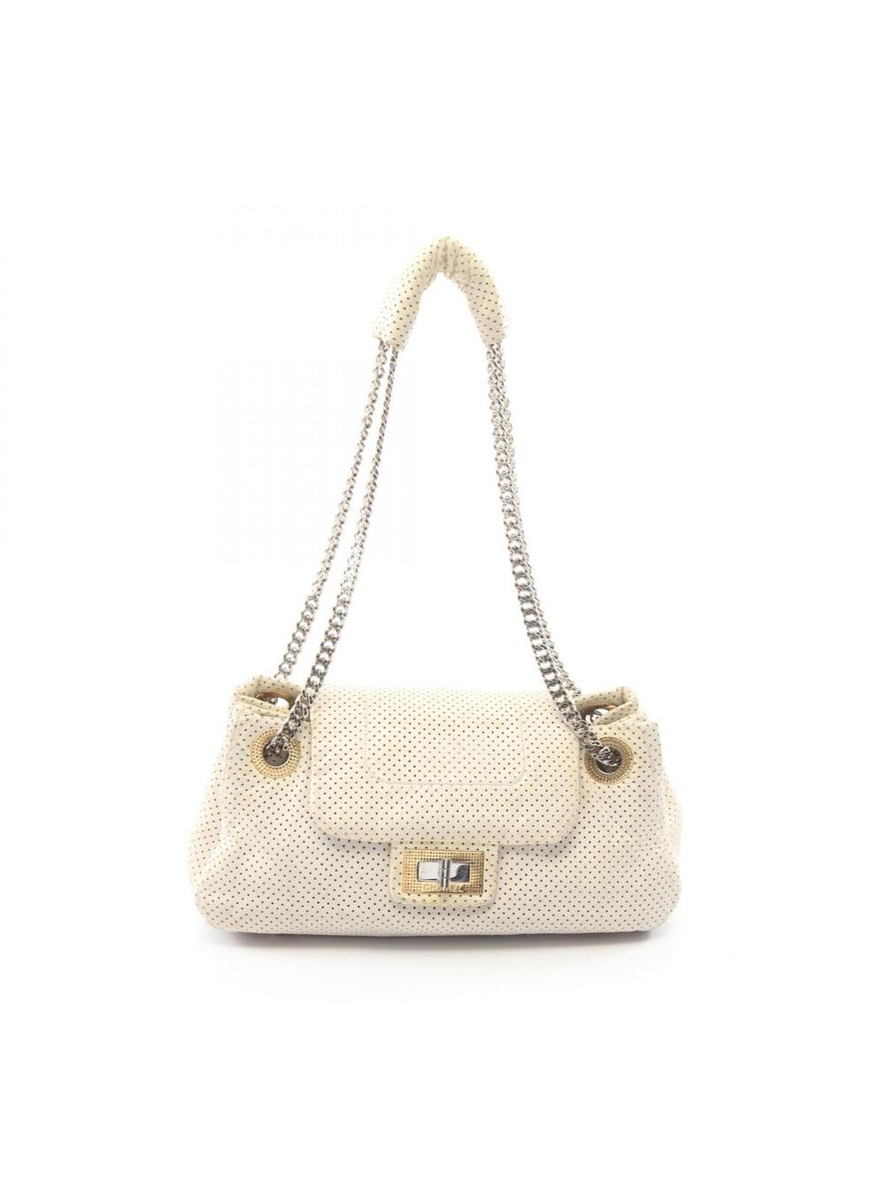 Chanel 2.55 Punching Chain Shoulder Bag #295849C12B